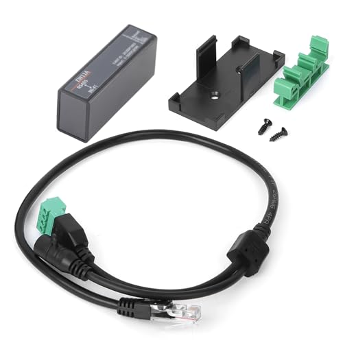 Yosoo Health Gear Serveur de Série à WiFi de qualité Industrielle avec Module de Communication sans Fil D'antenne Intégrée avec Une Interface RJ45 pour...