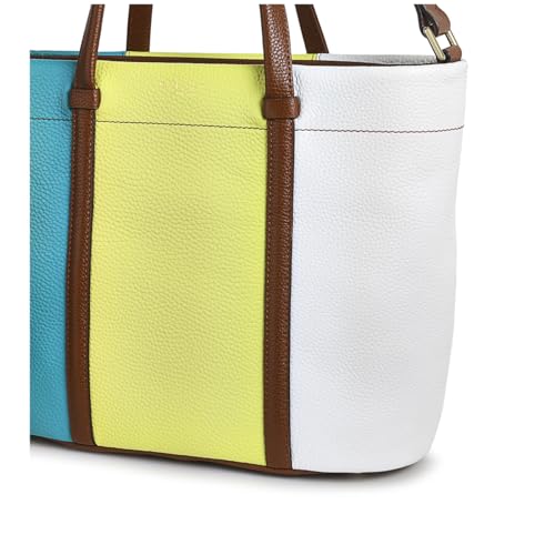 Image of RADLEY London Rivington Colourblock Women's Leather Ziptop Satchel Bag