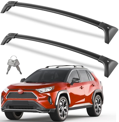 Lockable Roof Rack Cross Bars for Toyota RAV4