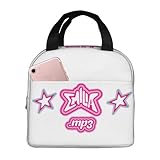 QIOEURYU aisladas Bolsas de almuerzo Unisex Mp3 Emilia Mernes Bolsa térmica Reutilizable Alta capacidad Lonchera Tote Comida Bolsos de viaje clásicos vintage para mujeres hombres
