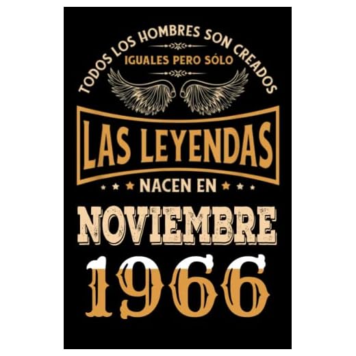 Regalo de 56 Cumpleaños Para Hombre : Las Leyendas Nacen en Noviembre 1966: Regalos de Cumpleaños Vintage Para El Marido Hermano Papá Amigos, Cumplir ... en Noviembre de 1966, Cuaderno de Cumpleaños.