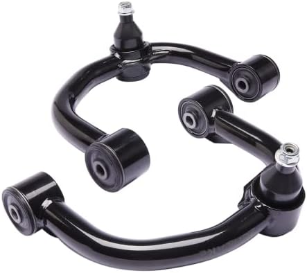 HILIKE 2-4Inch Upper Control Arms For Ford F150 2004-2022, Adaption 2-4" Lift Suspension Kit, Replacement Suspension Tubular Black Arms with Ball Joint Included