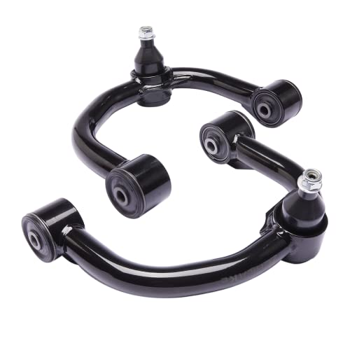 Hilike 2-4Inch Upper Control Arms For Ford F150 2004-2022, Adaption 2-4" Lift Suspension Kit, Replacement Suspension Tubular Black Arms With Ball Joint Included #TOP3