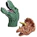 Juvale Dinosaur Finger Puppet Toys - Party Favors & Classroom Prizes - Toddler Toys & Hand Puppets - Multicolor, 10-Pack, 2 x 1 x 1 to 3 x 2 x 1 in