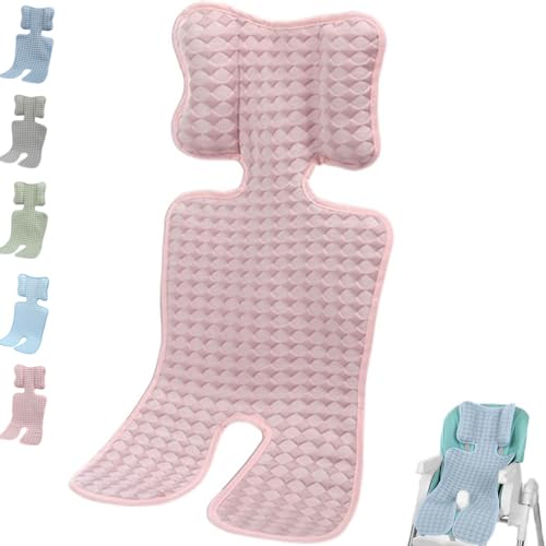 Image of Baby Stroller Gel Cooler Pad Universal Car Seat Cooling Cushion, Comfortable Cooling Car Kid Seat Pad, Stroller Cooling Pad, Multifunctional Chair Ice Cushion for Child Safety Seat (Pink)