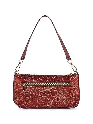 Image of ZOUK Women's Handcrafted Vegan Leather Casual Mini Shoulder Bag
