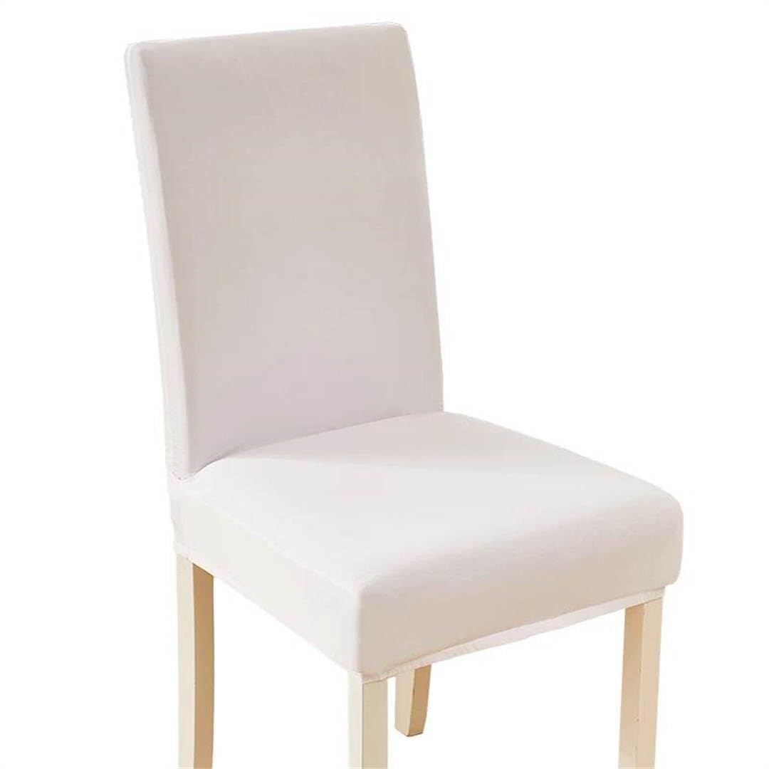 NMVAWIPT Stretchy Dining Chair Covers- Universal Fit For Most Chairs, Slip-Resistant, Ceremony Slipcovers Furniture Cover(3#,6pcs)