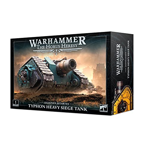 Typhon Heavy Siege Tank Legiones Astartes avec Canon de Siège Massif pour Horus Heresy