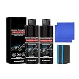 Nano Ceramic Coating Pro, Nano Quick Coat Restores, Revolutionary Nano Spray for Car Detailing, Deep Gloss Shine and Long-Lasting Polish(2Pcs)