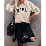 LEEDYA-Womens-Long-Sleeve-Mama-Graphic-Shirts-Casual-Crewneck-Sweatshirt-Loose-Pullover-Tops