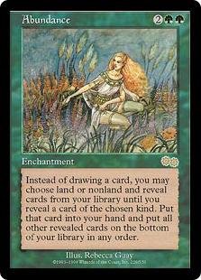 マジックザギャザリング Amazon.co.jp: マジックザギャザリング MTG 緑 英語版 豊穣/Abundance