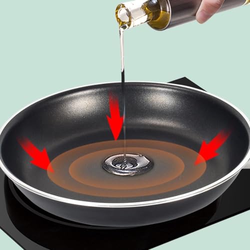Wok redondo antiadherente 10.2 pulg aluminio clásico miniatura 6