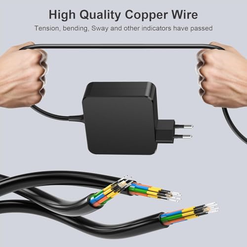 Image of WeFly 65W 19V 3.42A 5.5mm x 2.5mm Laptop Adapter Charger for Asus F550C X554L A53S F555L F550L F554 F552L F751L F751S X550C X551C X552C X55A R752L R520U AC Adapte AD888 3020 W15-065N1B EXA1208EH