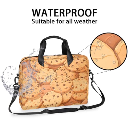 Maletín para portátil con patrón de galletas 15.6-16 pulg miniatura 3