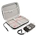 USA Gear Travel Hard Case for Baseball Speed Device Compatible with Pocket Radar, Smart Coach, Pocket Radar Mount and More - Water Resistant Exterior, Storage for Batteries, Cables