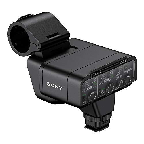 Image of Sony Digital XLR Adaptor Kit with Microphone - XLR-K3M