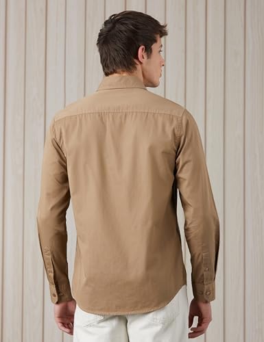 Image of Amazon Brand - Symbol Men Cotton Casual Shirt | Twill | Full Sleeve | Regular Fit (Available in Plus Sizes)