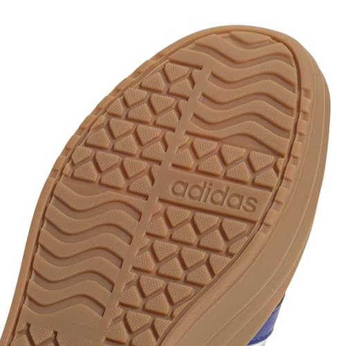 Image of adidas Womens Vl Court Bold Lace Up Sneakers Shoes Casual - Pink