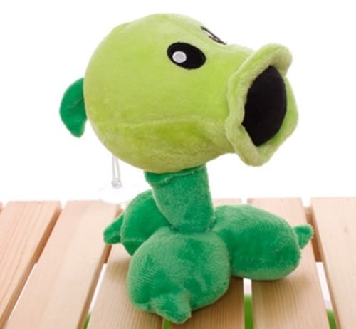 Plants Vs Zombies 2 PVZ Figures Plush Baby Staff Toy Stuffed Soft Doll (Peashooter)