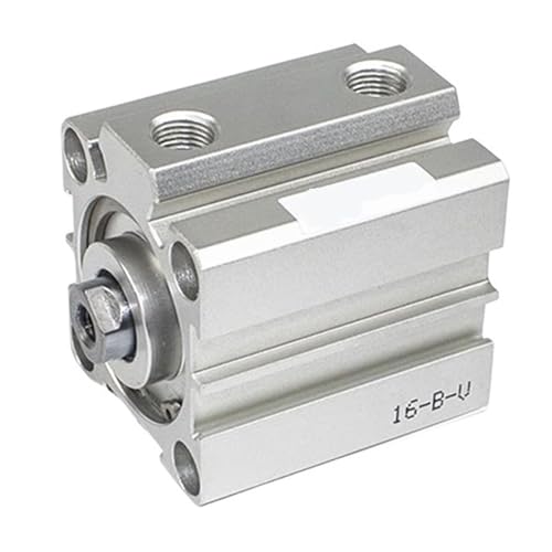 Cylindre pneumatique aluminium double effet alesage 35mm course 20mm verin mince