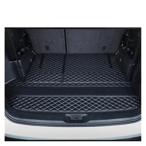 Tapis de coffre en cuir pour Toyota Highlander 7 places 2014-2019
