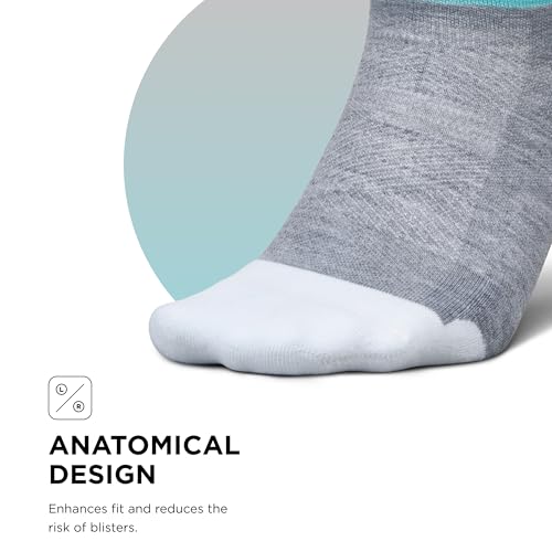 Image of Feetures Elite Golf Max Cushion Tab Ankle Socks - Sport Sock with Targeted Compression