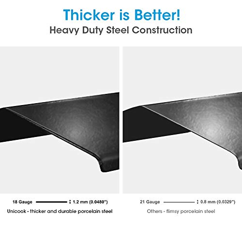 image for Unicook Porcelain Grill Heat Plate 14 9/16