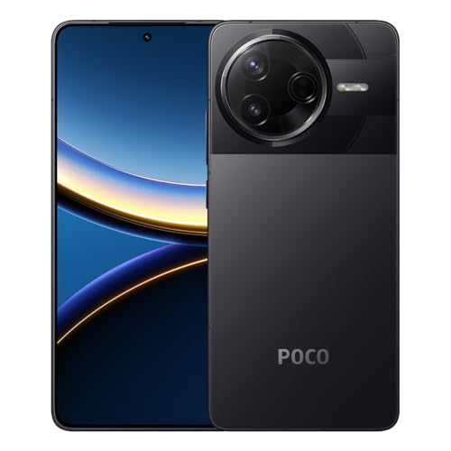 Xiaomi POCO F7 Pro 5G | 12GB+512GB - Teléfono Inteligente Snapdragon 8 Gen 3 Pantalla AMOLED 2K 120Hz Cámara 50MP OIS Batería 6000mAh IP68 Negro/Plata/Azul (12+512GB Negro)