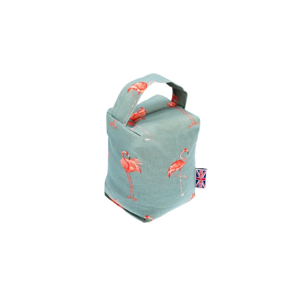 Gifts Direct 2 U Blue The Wheat Bag Door Stop Handmade Home Decoration - Fancy Flamingo Teal