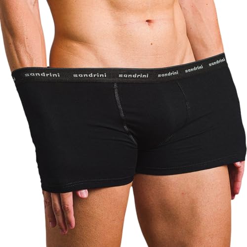 Kit 8 Cuecas Boxer Sandrini Algodão Masculinas Adulto Box + 6 Meias (BR, Alfa, G, Regular, Sortidas)