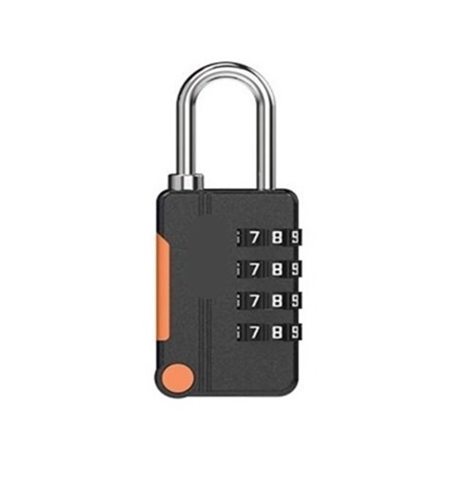 Suitcase Locks, Multipurpose Combination Padlock for Travel Luggage Multicolor(Black)