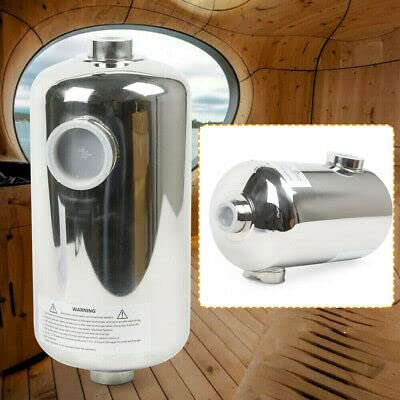 Termoscambiatore di calore per piscina, 28 kW, in acciaio inox, per riscaldamento della piscina, 292 x 134 mm, riscaldamento per piscina