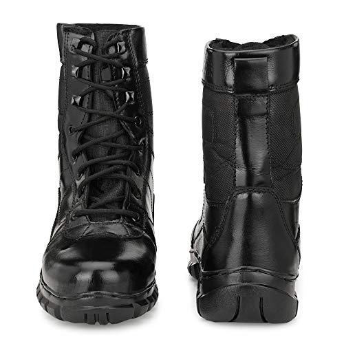 Image of SHOE DAY Leather Combat Army Boot /DMS Shoes for Men ARM13