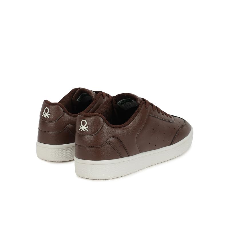 Image of United Colors of Benetton Mens United Colors of Benetton Perforations Lace-ups Plane Sneakers Sneaker