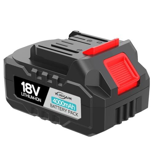 YARDCARE 4.0 Ah Li-ion Battery, 18-Volt, 72W, Replacement Battery, Applicable to All Products, B1804002