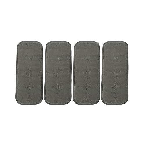 vreplrse Insertos de pañales para bebés Forros de pañales absorbentes de carbón de bambú, 4 Stück