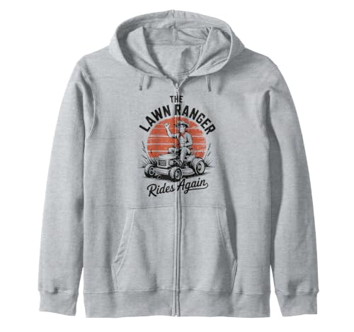Gardening Dad Lawn Ranger Ride Again Husband Regalo del Día del Padre Sudadera con Capucha