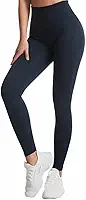 Calça Legging Feminina Cintura Alta Modeladora Fitness Empina Bumbum Sem Transparência Calça Elástica Respirável Para Academia Ioga Treino Crossfit Corrida