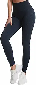 Calça Legging Feminina Cintura Alta Modeladora Fitness Empina Bumbum Sem Transparência Calça Elástica Respirável Para Academia Ioga Treino Crossfit Corrida