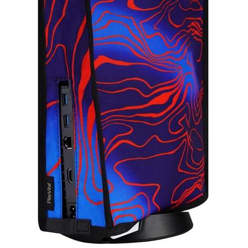 Image of PlayVital Dust Cover for ps5, Soft Neat Lining Dust Guard for ps5 Console, Anti Scratch Waterproof Cover Sleeve for ps5 Console Digital Edition & Disc Edition - Damascuscamo