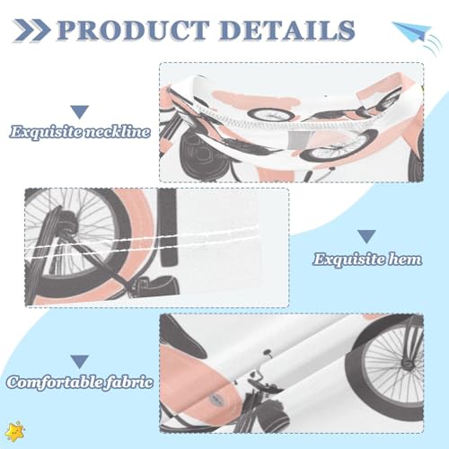 Boys Short Sleeve T-Shirts Motocross Cloud Cartoon Rashguard Kids Swim Shirts Sun UPF 50+ Multicoloured3