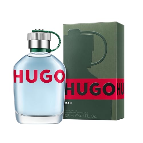 Miniatura 2 de HUGO Man Eau de Toilette para hombres |Fragancia masculina aromática afrutada con notas de manzana verde | 100 ml