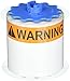VnM SignMaker VNMWNG3X5A Vinyl Warning ANSI Labels, 3" x 5"