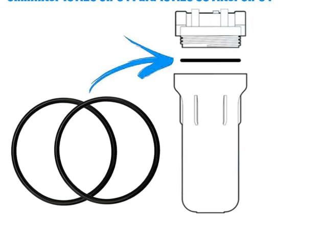 3-Pack O-Rings Compatible with Pentek 151120 for Select Water Filter Housings - Also Compatible with Culligan OR-34 and — view 5