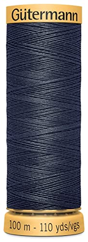 Hilo de Algodón Natural 110 Yardas Gris Pizarra miniatura 1
