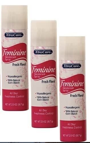 Feminine Deodorant Spray, 2-oz. Cans(pack of 3)