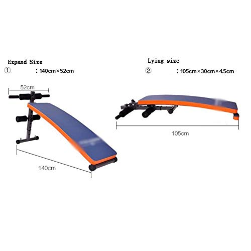 YYAI-HHJU Kleine halterbank met halters, sit-up verstelbaar, multifunctioneel, fitnessuitrusting, halterbank, 300 kg - Image 4