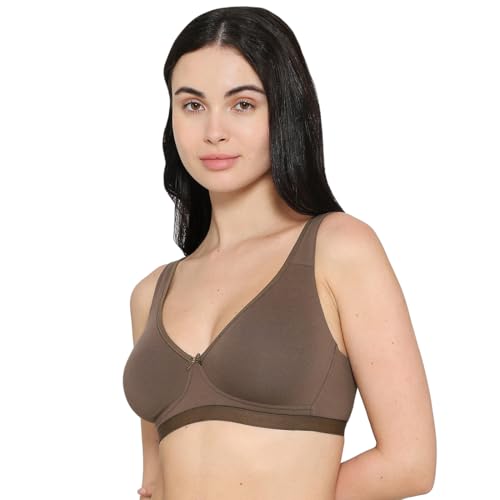 Image of WACOAL Women's Basics Essentials|Non-Padded|Non-Wired|Full Cup|Everyday Wear|Cotton Blend|T-Shirt Bra