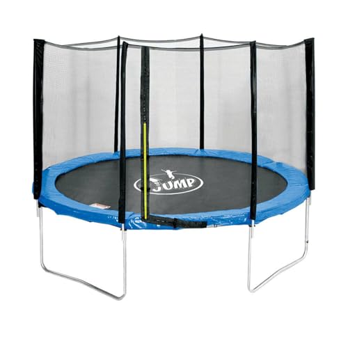 Sport1 Tappeto Elastico 244 cm con Rete di Protezione e Struttura in Acciaio
