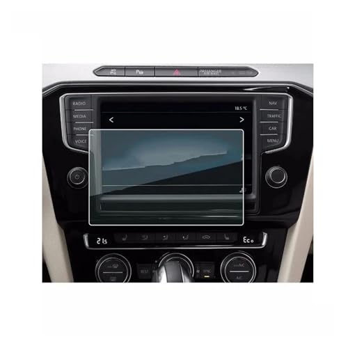 Écran navigation GPS 8" protégé des rayures : film verre trempé pour VW Passat B8